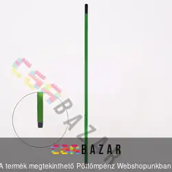 Felmosó nyél menetes zöld, 110-120 cm