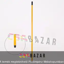 Felmosó nyél menetes sárga, 110-120 cm