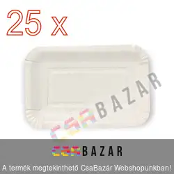 Kartontálca Cukrásztálca 170 x 235 mm 25 db/csomag