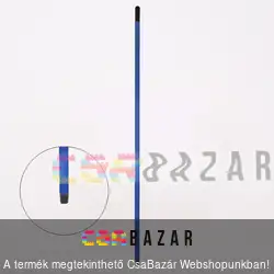 Felmosó nyél menetes kék, 110-120 cm