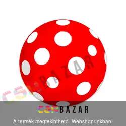 Óriás pöttyös gumilabda 40 cm
