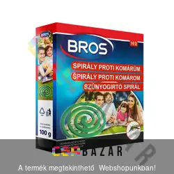 BROS szúnyogírtó spirál 10 db