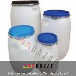 Hordó 120L műanyag 5,6Kg magyar