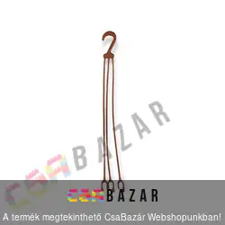 Függőcserép akasztó - terrakotta