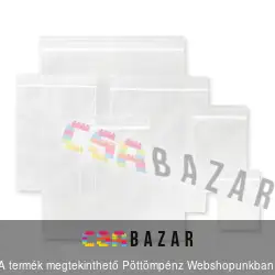 Símítózáras tasak 100db 180x250mm