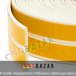 I-Profil öntapadós nyílászáró szigetelő 6m fehér 15 mm-es