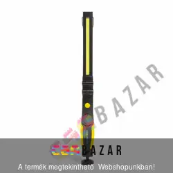 COB LED-es munkalámpa - akkumulátoros