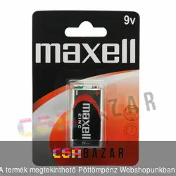 MAXELL 9V Cink elem