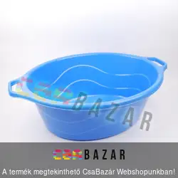 Füles ovál tál 4L