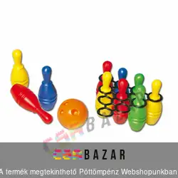Bowling szett 11 db-os