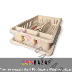 CURVER edényszárító tálcával, 26,5 x 42 x 8,8 cm