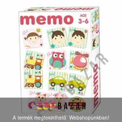 Memória társasjáték mesés