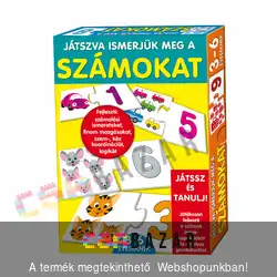 Játszva ismerjük meg az számokat