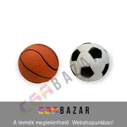 Gumilabda 6 cm tömör kutyalabda