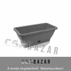 Virágláda balkonláda antracit 40 cm