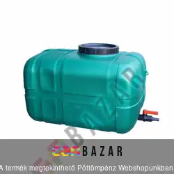 Tartály 150 l kerti zuhanyhoz