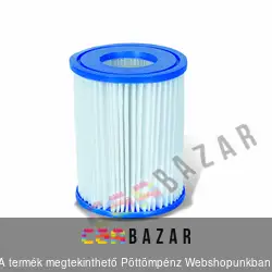 Szűrőbetét medence vízforgatóhoz III. tip. Bestway 58012