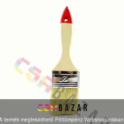 Festőecset fa nyéllel 2 col