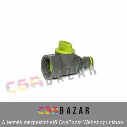 Csapcsatlakozó 3/4-es szabályozható Lime