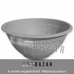 Virágkehely virágtál 55 cm alj nélkül antracit