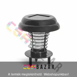 Szolár rovarcsapda - leszúrótüskével, akasztóval, fekete