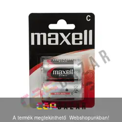 2 db-os MAXELL C LR14 1,5V baby elem