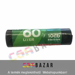 Szemetes zsák Extra erős 60L 10 db Pepita