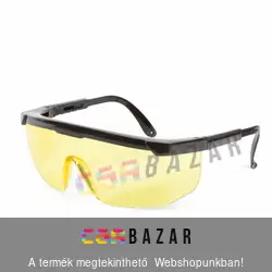 Professzionális védőszemüveg szemüvegeseknek, UV védelemmel - sárga