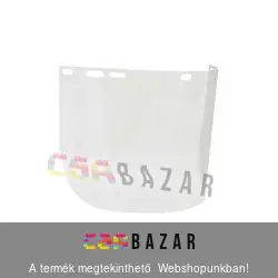 Plexi látómező arcvédő pajzshoz