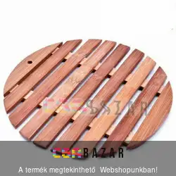 Bambusz edényalátét 18 cm kerek