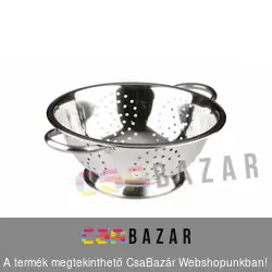 Gyümölcsmosó, tésztaszűrő króm szűrő 24cm