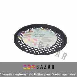 Tapadásmentes, bevonatos pizza sütőedény