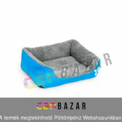 Kutyaágy, Kutyafekhely 42 x 32 cm kék oldallal