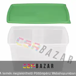 Műanyag ételtároló, ételszállító doboz 3,5 L
