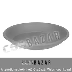 Óriás virágcserép alátét 68 cm-es antracit