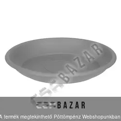 Óriás virágcserép alátét 78 cm-es antracit