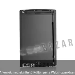 8 colos digitális jegyzetfüzet, írótábla, rajztábla