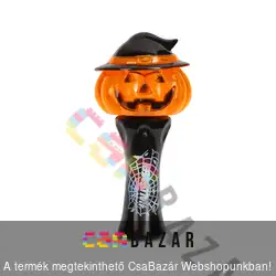 Halloween-i LED elemlámpa tök