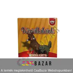 Memória kártya - Háziállataink