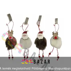 Akasztható karácsonyi dekoráció, fenyődísz