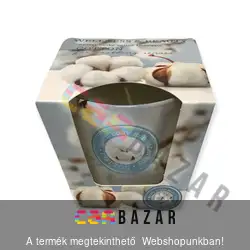 Illatgyertya, illatmécses üvegben Wellness and Beauty