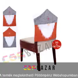 Skandináv manó sapka székdekor