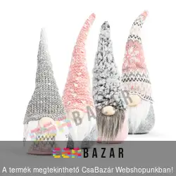 Karácsonyi skandináv manó 4 féle - 22 cm