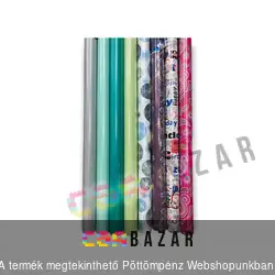 Ajándék csomagolópapír 70x200 cm vegyes minta