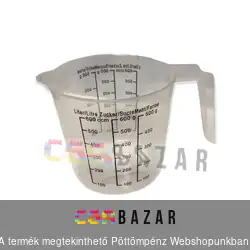 Mércés kancsó, mérőpohár 0,5 L