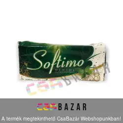 Softimo papírzsebkendő 3 rétegű 100db-os mentol