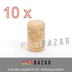 Préselt parafa dugó gépi dugózáshoz 10 db /csomag