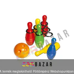 Bowling szett 7 db-os