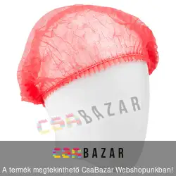 Hajháló PP 100 db-os piros szín