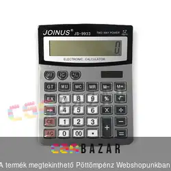Számológép nagy kijelzővel JL-9933 napelemes